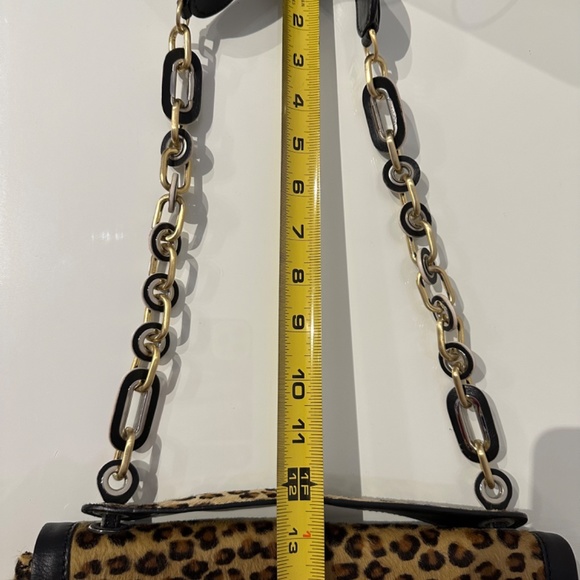 Diane Von Furstenberg Vintage Leopard Pony Hair Handbag - Picture 12 of 12